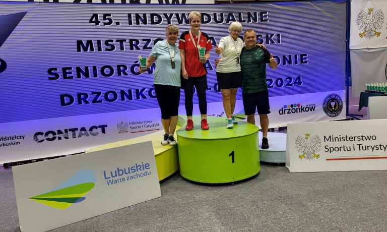 45 Indywidualne Mistrzostwa Polski Seniorów w badmintonie – Drzonków 2024